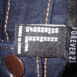 FOREVER 21 dark skinny jeans size 31